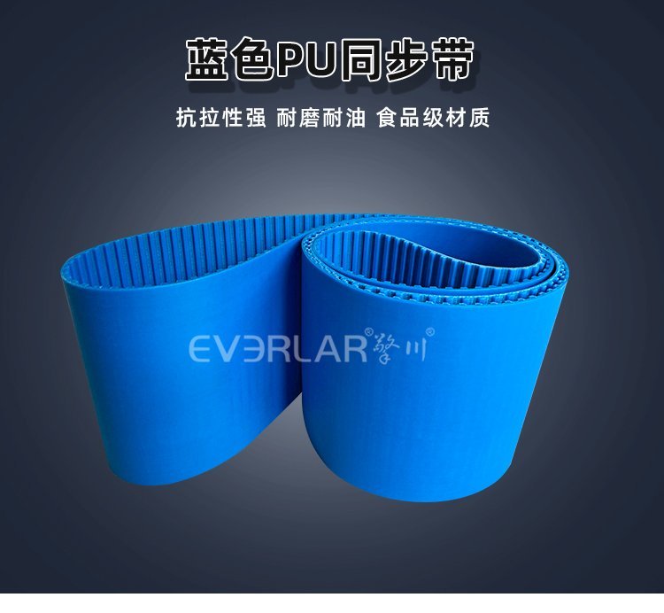 工業(yè)傳動新寵：藍色PU同步帶熱門型究竟強在哪