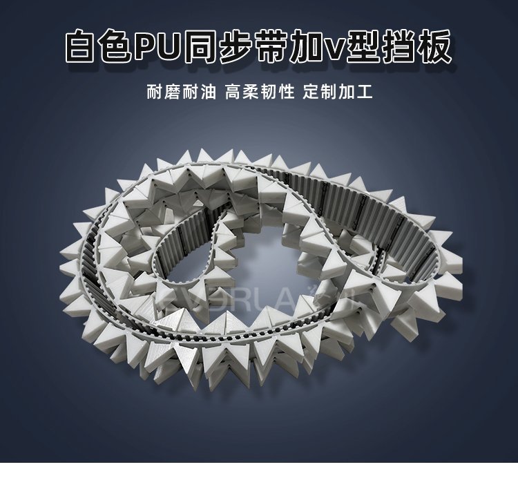 自動化生產(chǎn)線優(yōu)選！PU 同步帶 V 型擋板，高效定位更可靠