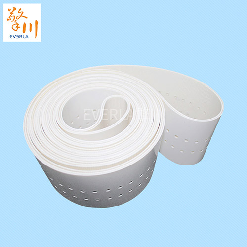 耐高溫硅膠輸送皮帶輸送帶在應(yīng)用中必須留意什